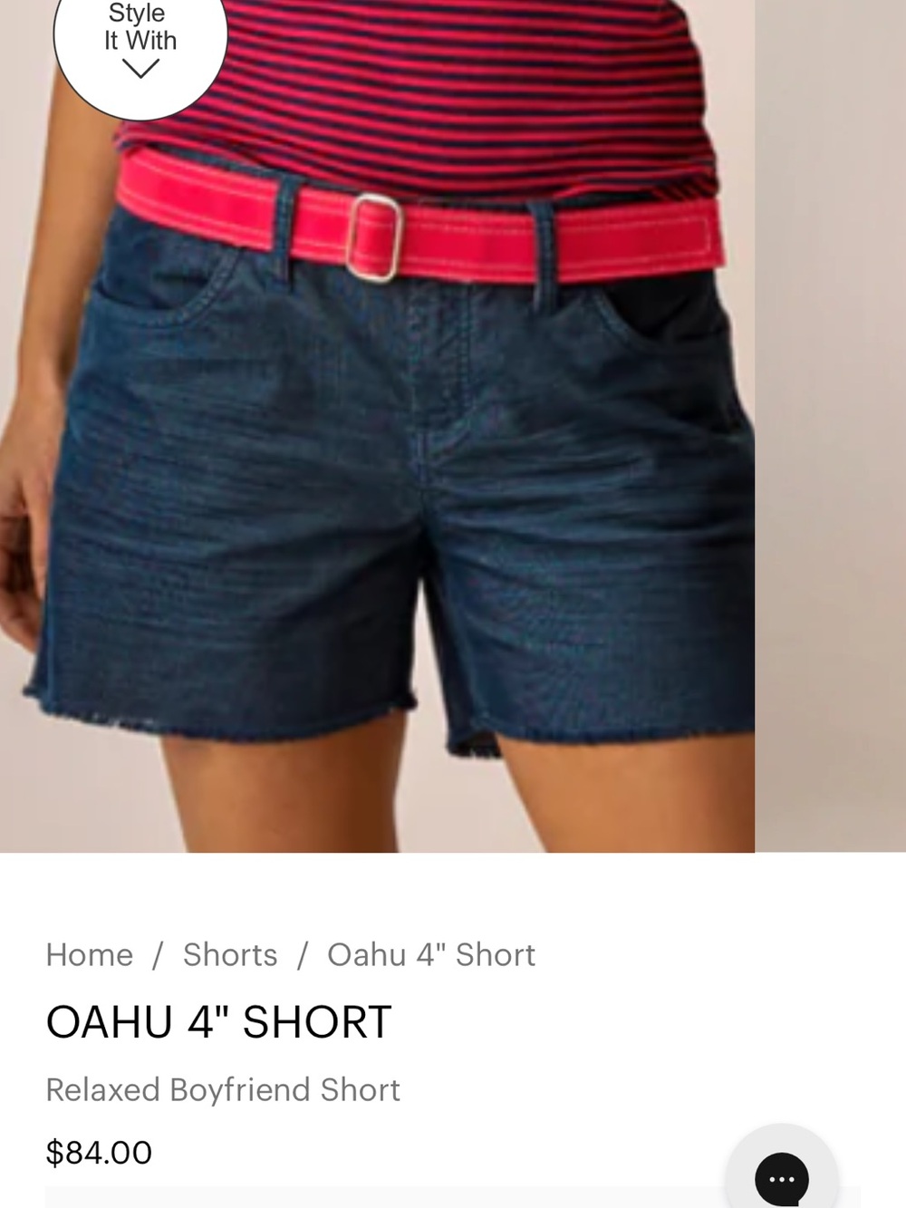 Carve Designs Oahu 4" Short - Navy size 6